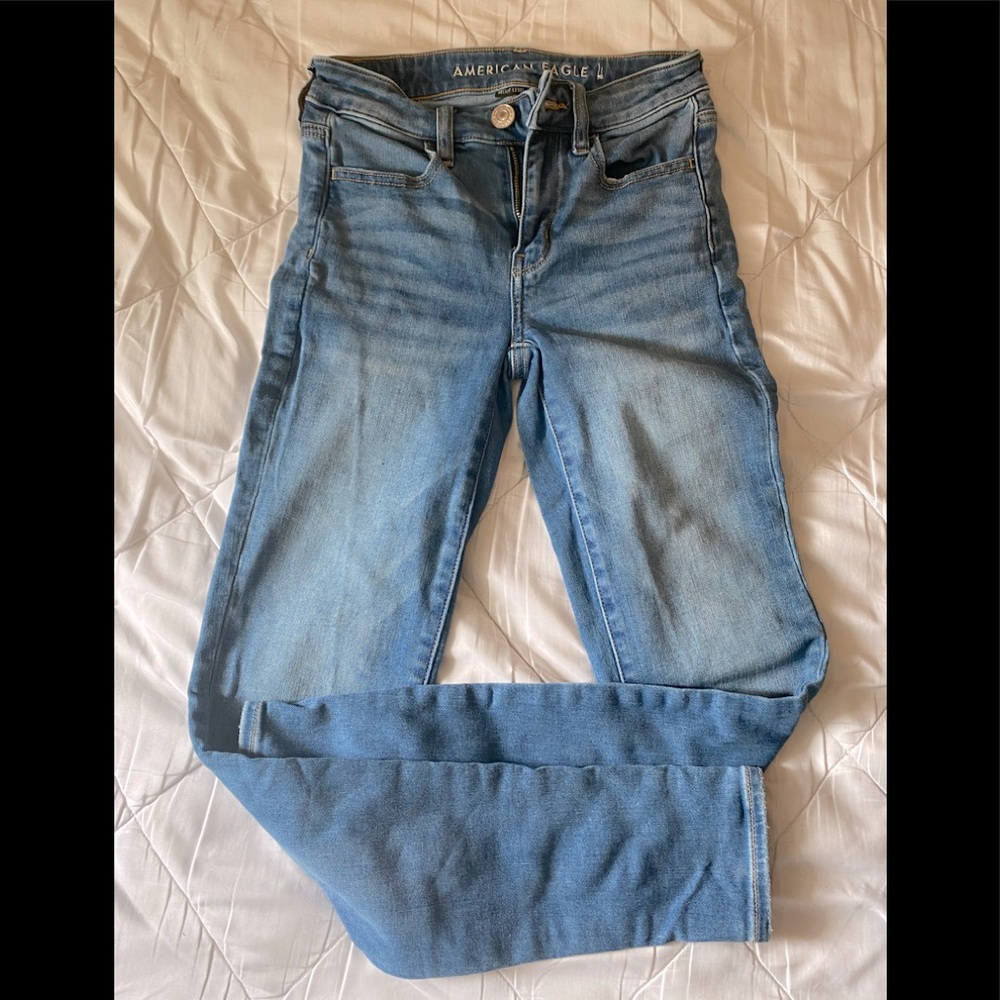 American eagle hi rise jeggin